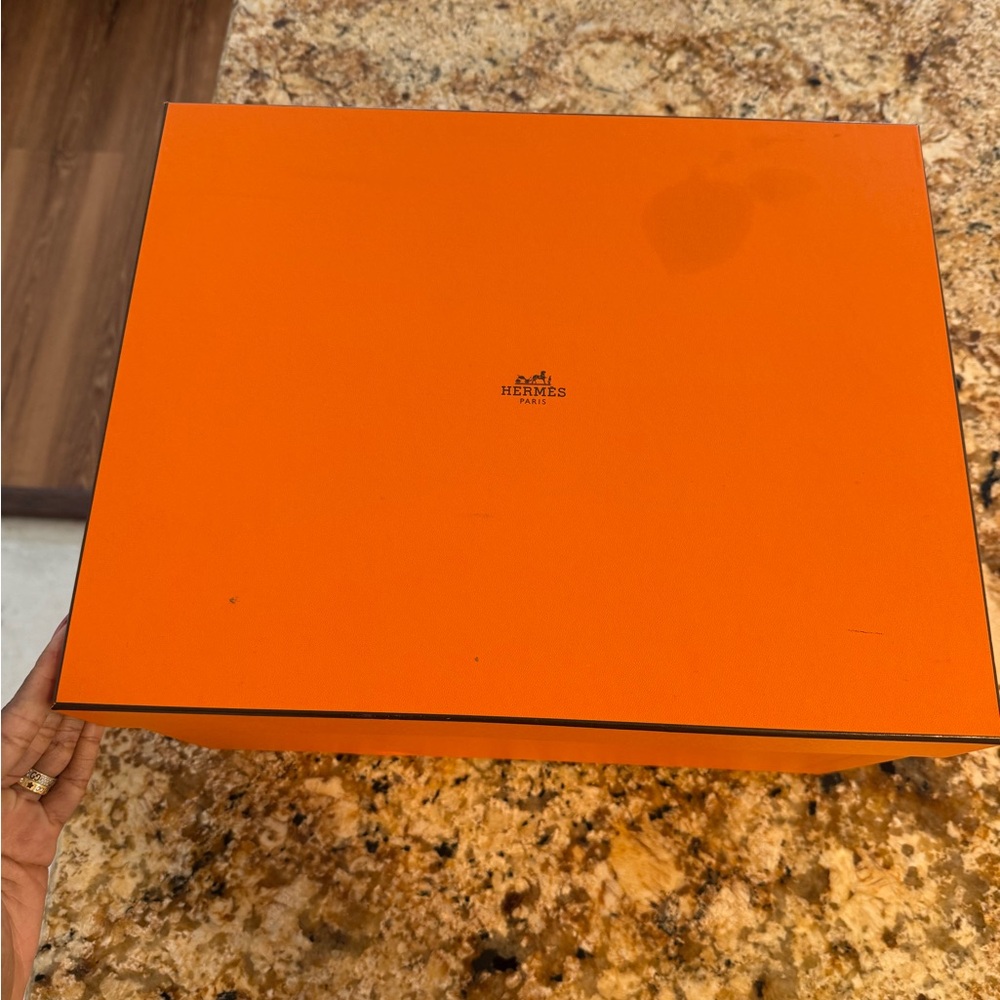 Hermès White Leather picotin 22